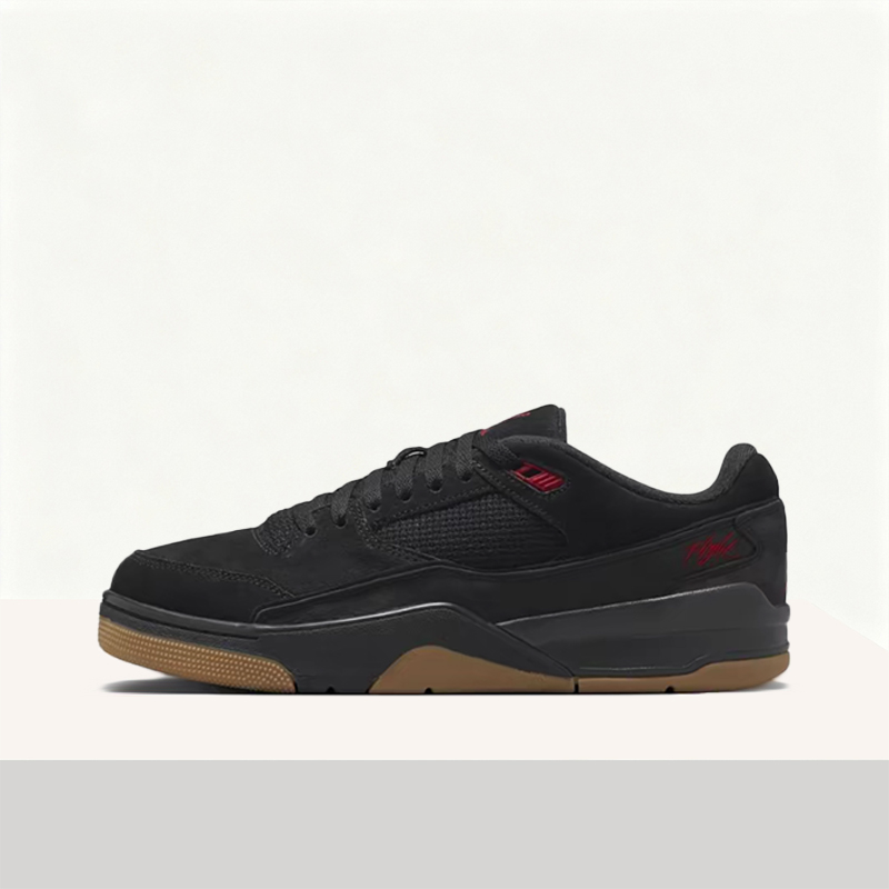 Women'S Shoes Nike Jordan - ไนกี้ จอร์แดน ไฟลท์ คอร์ท รีโทรแฟชั่นรองเท้าบาสเก็ตบอลกีฬาระบายอากาศได้ดีสำหรับทั้งชายและหญิง HF3255-001