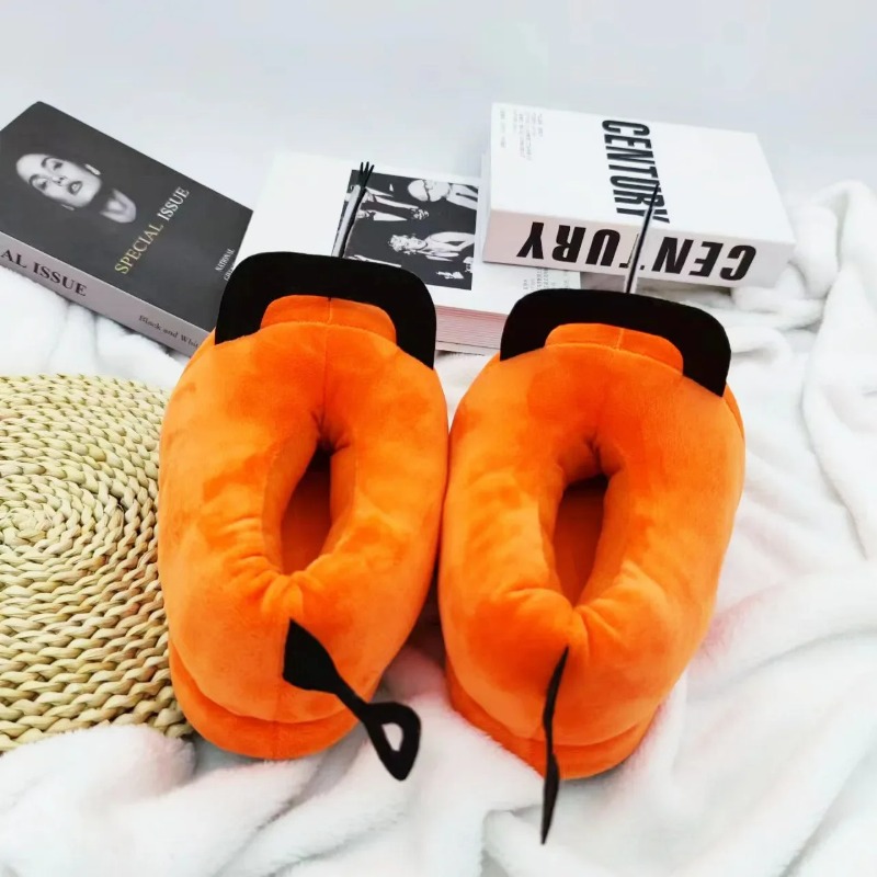 Women'S Shoes For Fall - รองเท้าแตะลายการ์ตูน Chainsaw Man Pochita สำหรับผู้หญิง รองเท้าใส่ในบ้านแบบหนานุ่ม