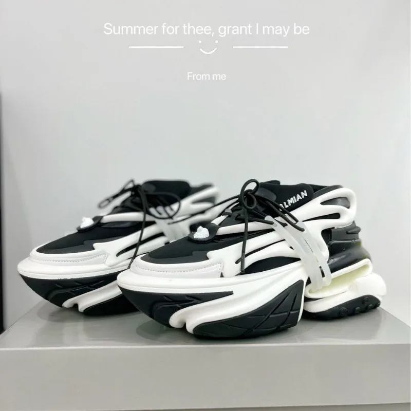 Women'S Shoes Vs Men'S - รองเท้าวิ่งยูนิเซ็กซ์ 2026 ระบายอากาศได้ดี พื้นหนา รองเท้ากีฬา รองเท้าคู่รัก