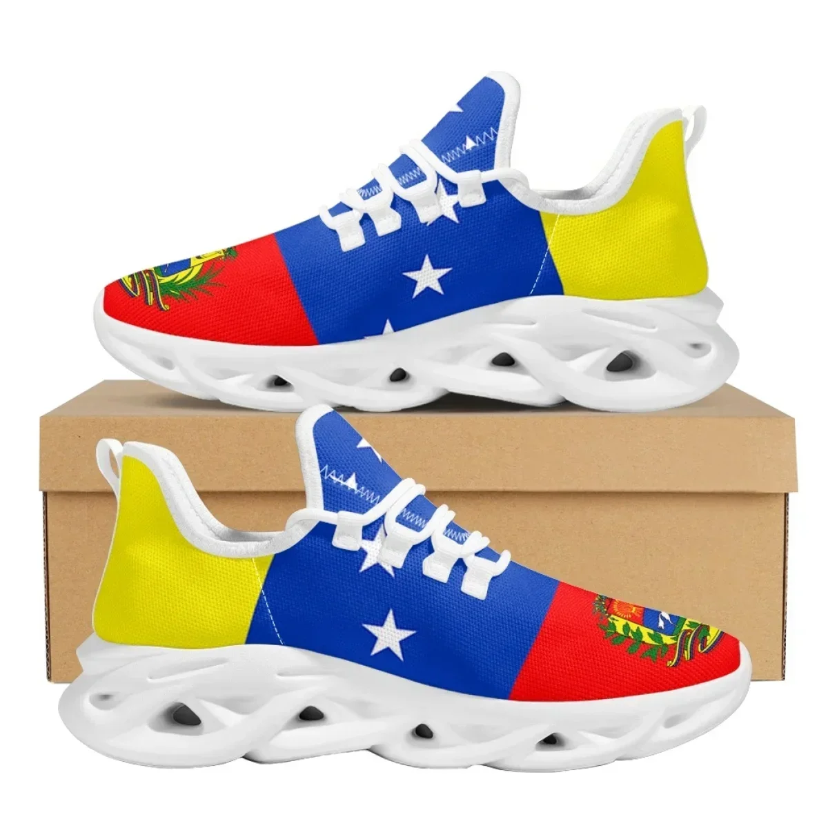 รองเท้าผ้าใบลายธงชาติเวเนซุเอล - Women Shoes Tennis บทวิจารณ์และราคา