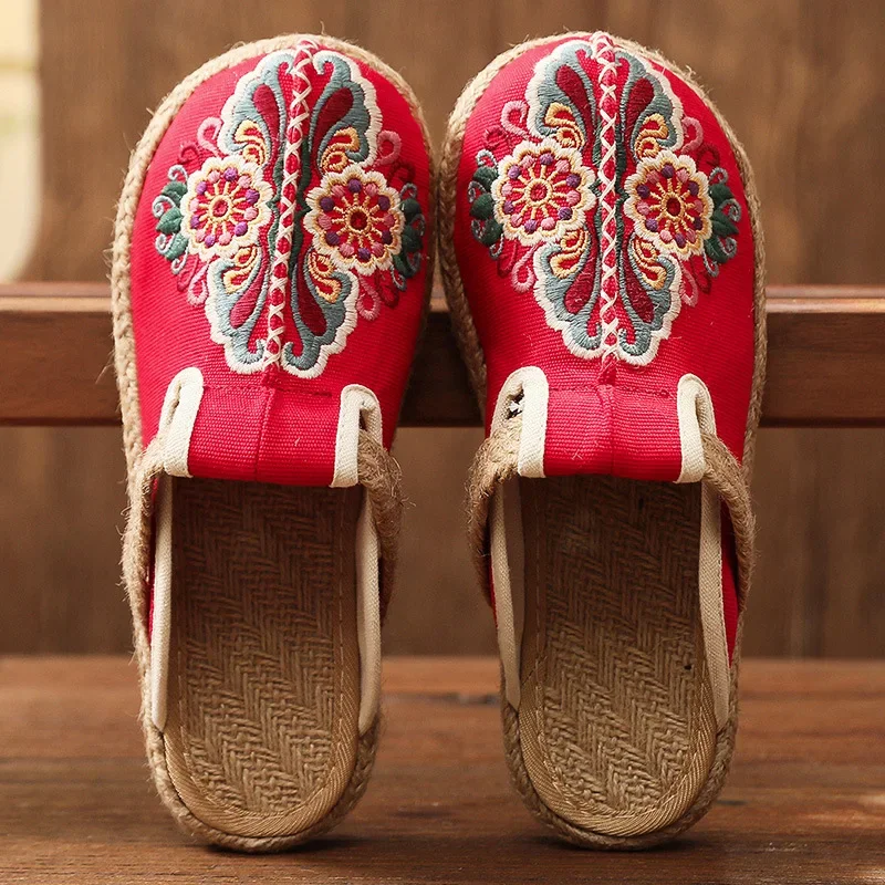 2025 ผู้หญิงสบายๆผ้าลินินเย็บป - Women'S Shoes Vegan บทวิจารณ์และราคา