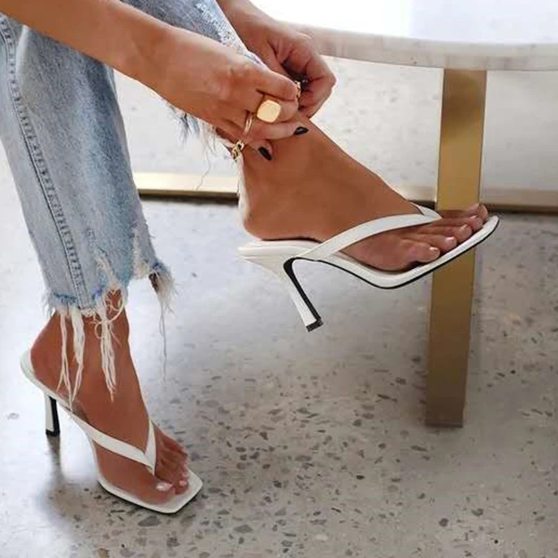 รองเท้าส้นสูงผู้หญิงมีสไตล์รอง - Women Shoes Mules บทวิจารณ์และราคา