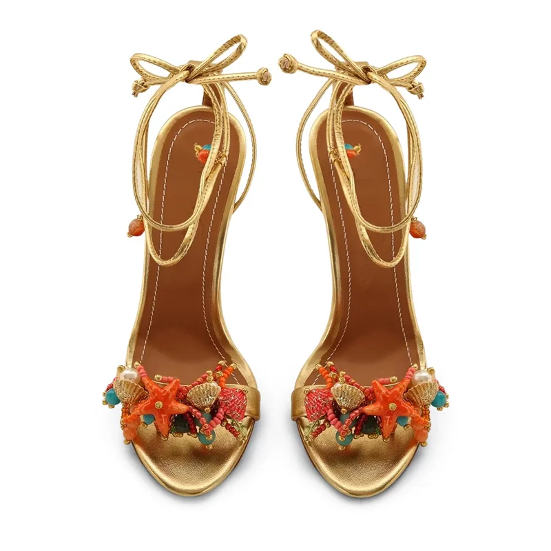 รองเท้าส้นสูงหัวแหลมประดับมุกเ - Kids Shoes Women บทวิจารณ์และราคา
