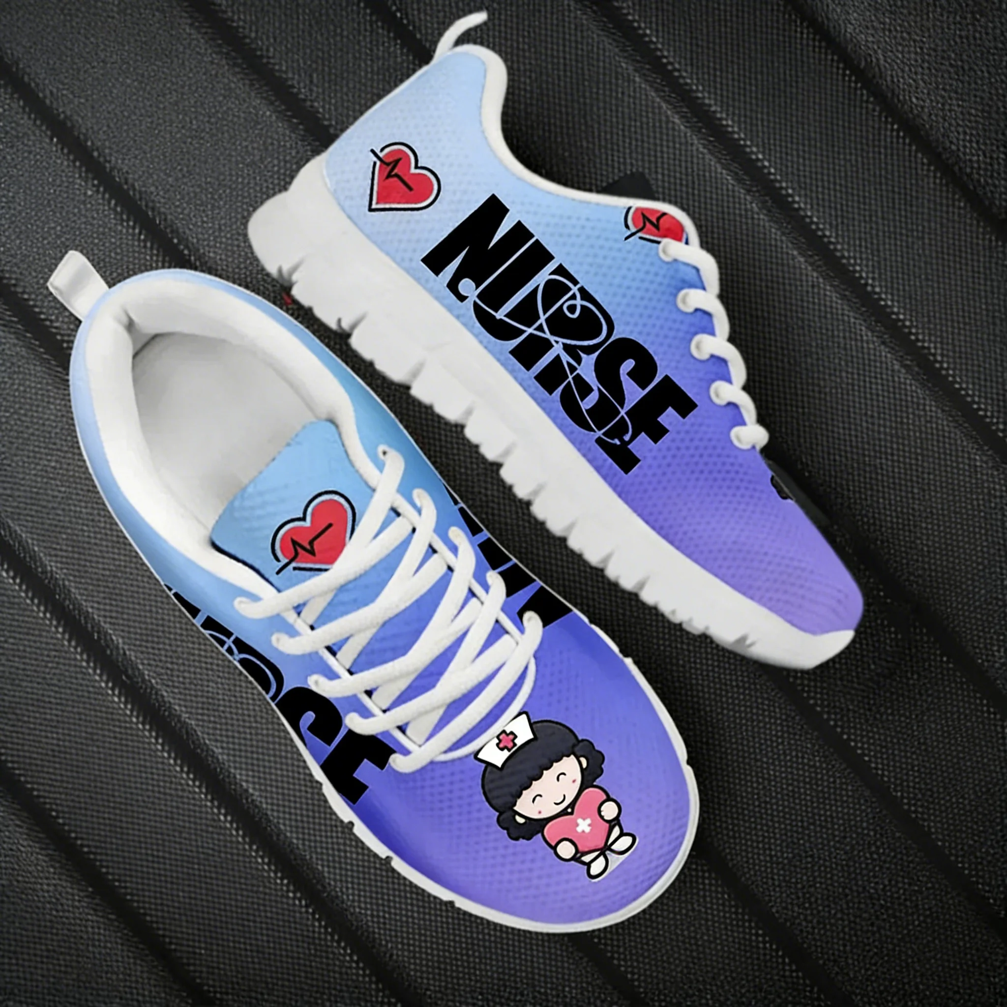 รองเท้าผ้าใบพยาบาลแฟชั่นใหม่สำ - Women'S Shoes Nursing บทวิจารณ์และราคา