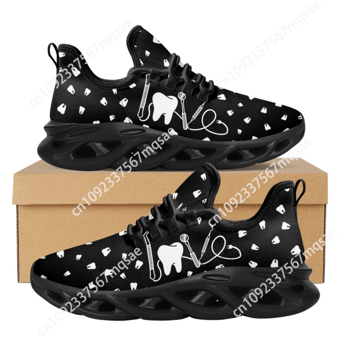 สีดําและสีขาวฟัน Medical Insti - Women'S Shoes Nursing บทวิจารณ์และราคา