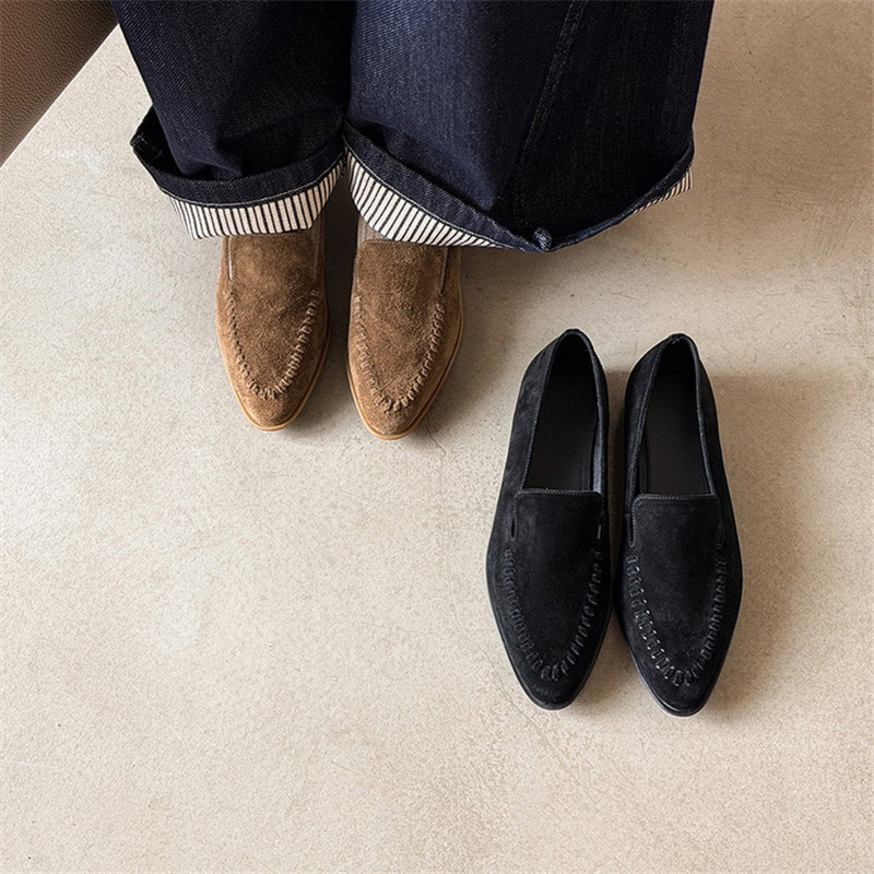 รองเท้าโลฟเฟอร์ผู้หญิงหนังแกะแ - Kids Shoes Women บทวิจารณ์และราคา