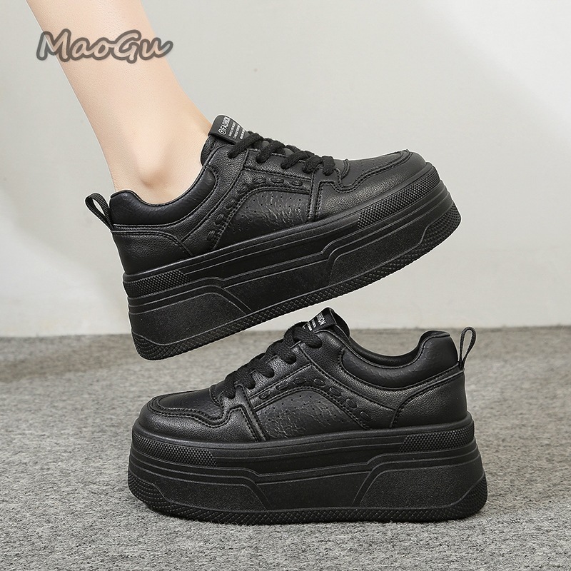 รองเท้าผ้าใบเสริมส้นสีขาวสำหรั - Women Shoes Size Chart บทวิจารณ์และราคา