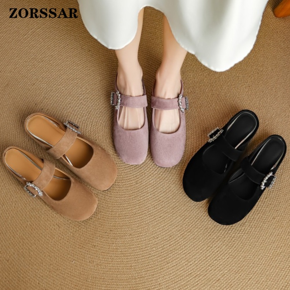 รองเท้าส้นเตี้ยแบบสวมสำหรับผู้ - Kids Shoes Women บทวิจารณ์และราคา