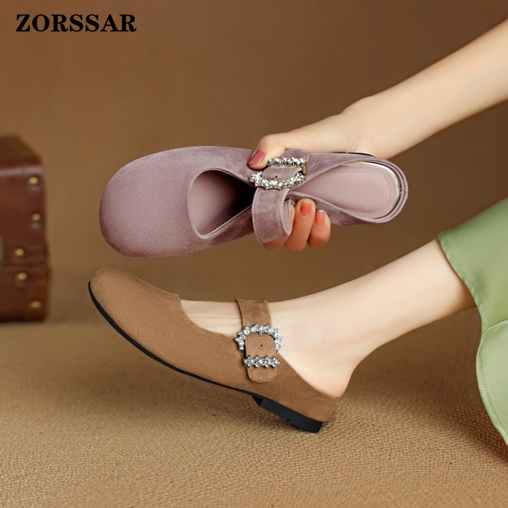 รองเท้าส้นเตี้ยแบบสวมสำหรับผู้ - Kids Shoes Women บทวิจารณ์และราคา