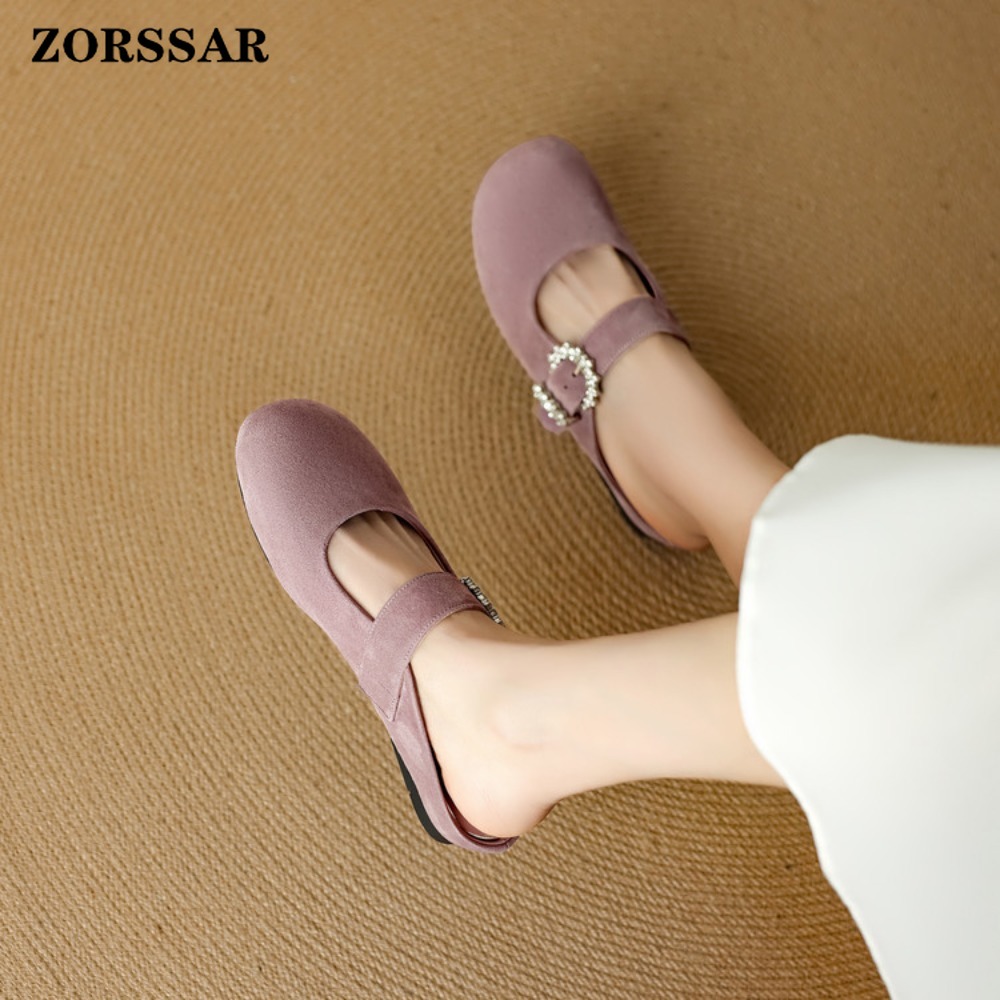 รองเท้าส้นเตี้ยแบบสวมสำหรับผู้ - Kids Shoes Women บทวิจารณ์และราคา