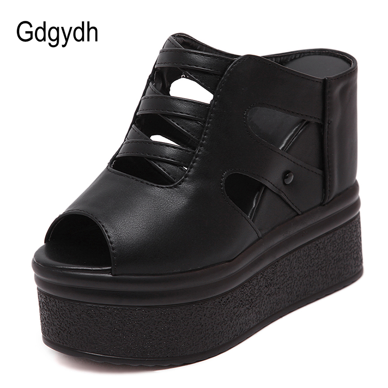 Gdgydh เปิดนิ้วเท้าแพลตฟอร์มล่ - Women'S Shoes Vegan บทวิจารณ์และราคา