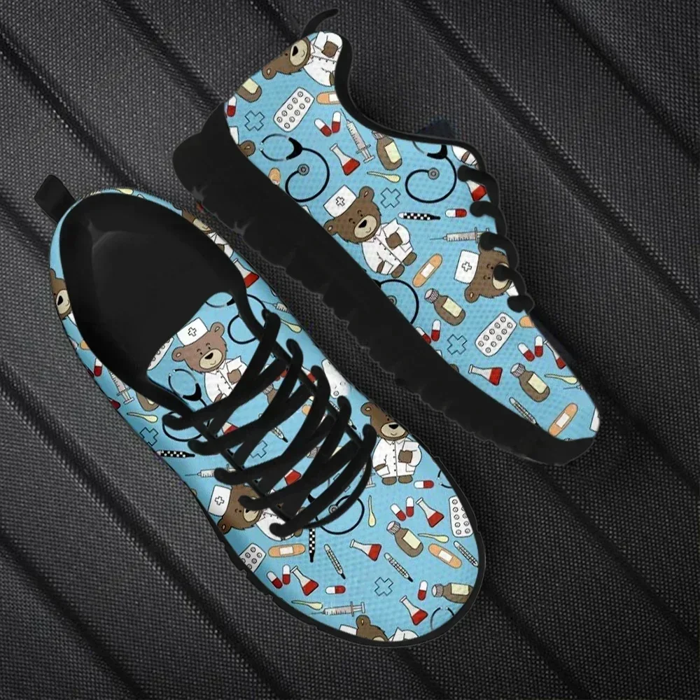 ** รองเท้าผ้าใบผู้หญิงลายการ์ต - Women'S Shoes Nursing บทวิจารณ์และราคา