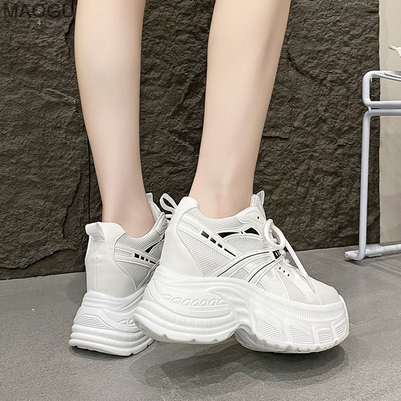 รองเท้าผ้าใบเสริมส้นสูง 10 ซม. - Women Shoes Size Chart บทวิจารณ์และราคา
