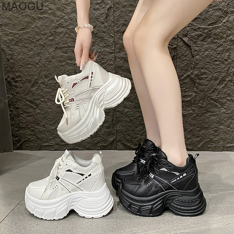 รองเท้าผ้าใบเสริมส้นสูง 10 ซม. - Women Shoes Size Chart บทวิจารณ์และราคา