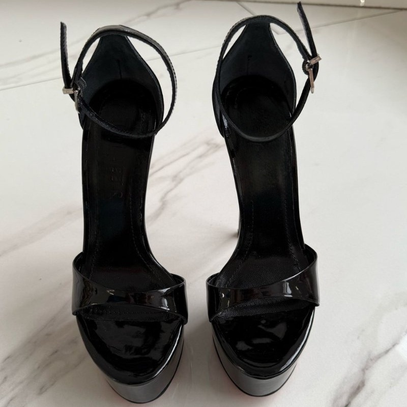 ผู้หญิงฤดูร้อนรองเท้าส้นสูงรอง - Leopard Print Heels บทวิจารณ์และราคา