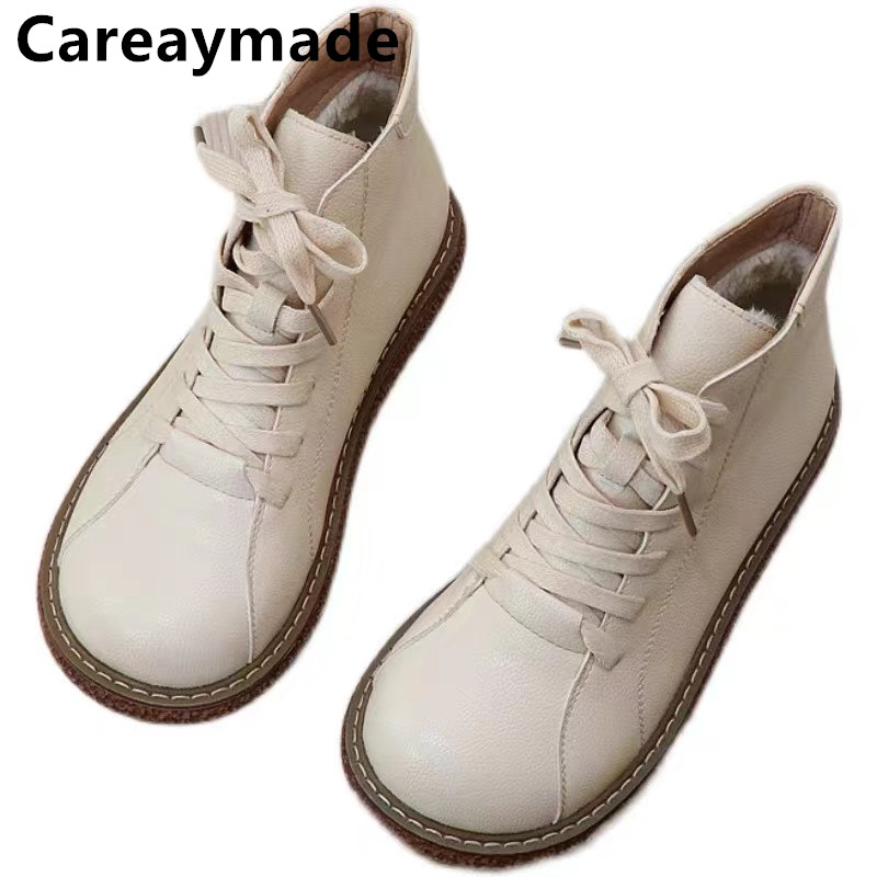 Careaymade-Vintage Lace Up รอง - Women Shoes Size Chart บทวิจารณ์และราคา