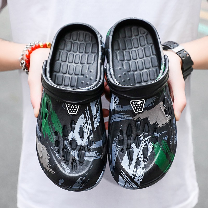 รองเท้าแตะลายพรางกราฟฟิตี้สำหร - Women'S Shoes Crocs บทวิจารณ์และราคา