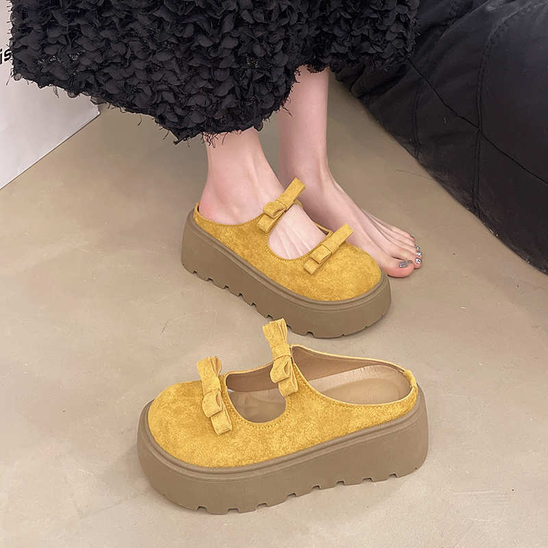 รองเท้าแตะกำมะหยี่แบบสวม รุ่น  - Women'S Shoes Hands Free บทวิจารณ์และราคา