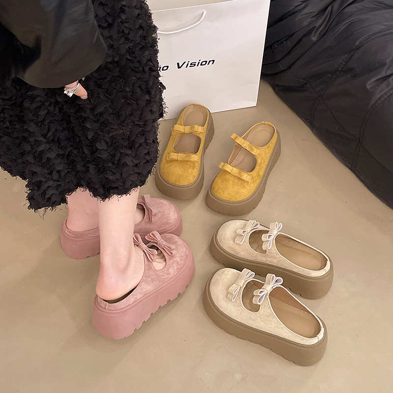 รองเท้าแตะกำมะหยี่แบบสวม รุ่น  - Women'S Shoes Hands Free บทวิจารณ์และราคา