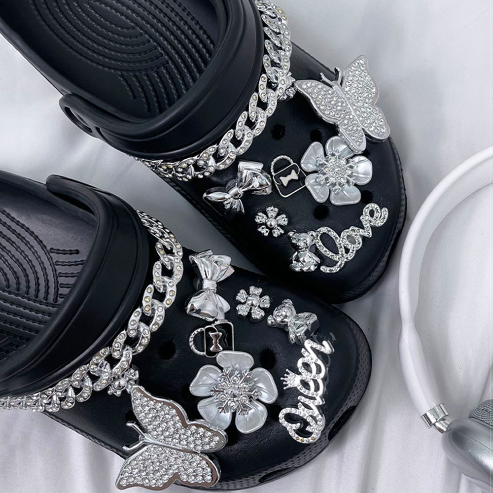ชุดตกแต่งรองเท้า Crocs แบบ DIY - Women'S Shoes Crocs บทวิจารณ์และราคา