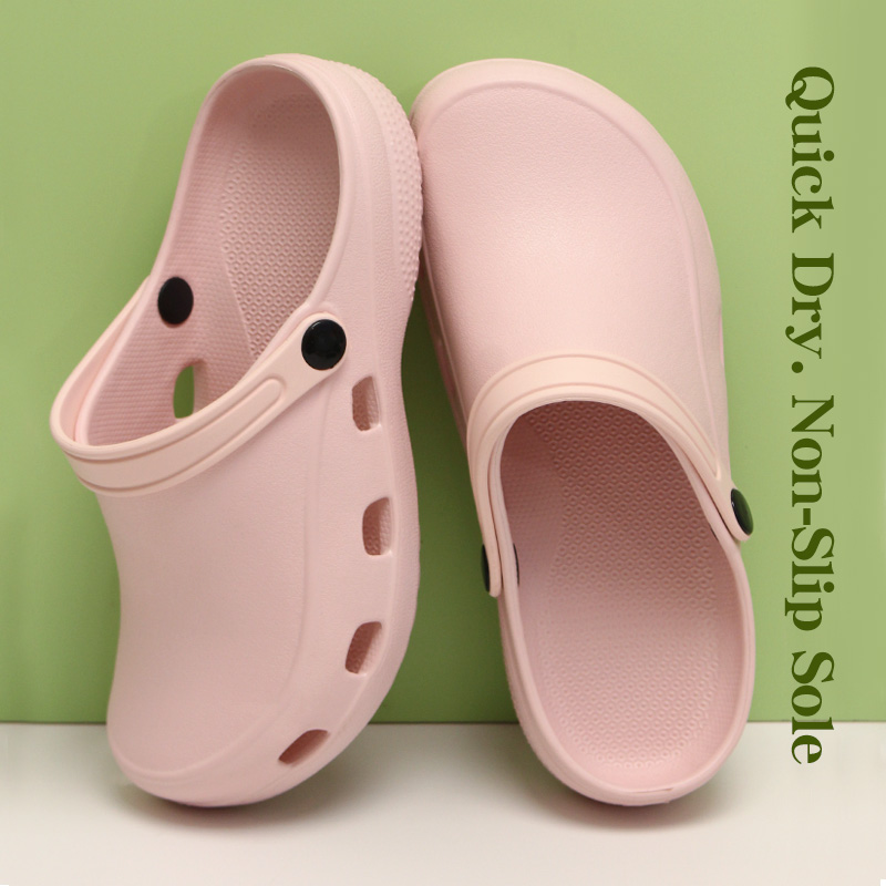 รองเท้าแพทย์ EVA สีพื้นสำหรับผ - Women'S Shoes Nursing บทวิจารณ์และราคา
