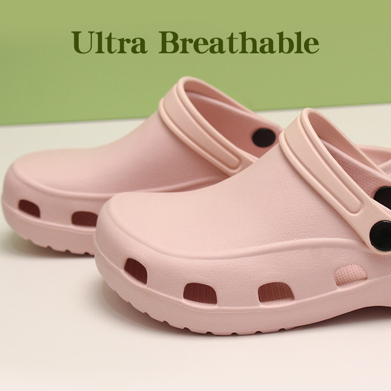 รองเท้าแพทย์ EVA สีพื้นสำหรับผ - Women'S Shoes Nursing บทวิจารณ์และราคา