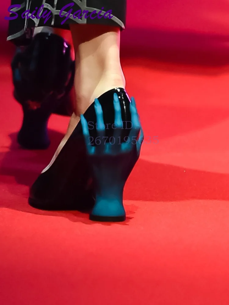 รองเท้าส้นสูงแบบสวม สีชมพู หนั - Women'S Shoes Hands Free บทวิจารณ์และราคา