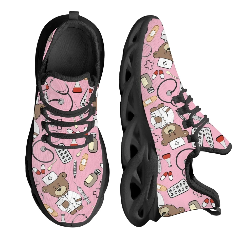 รองเท้าการ์ตูนสีชมพูสำหรับแพทย - Women'S Shoes Nursing บทวิจารณ์และราคา