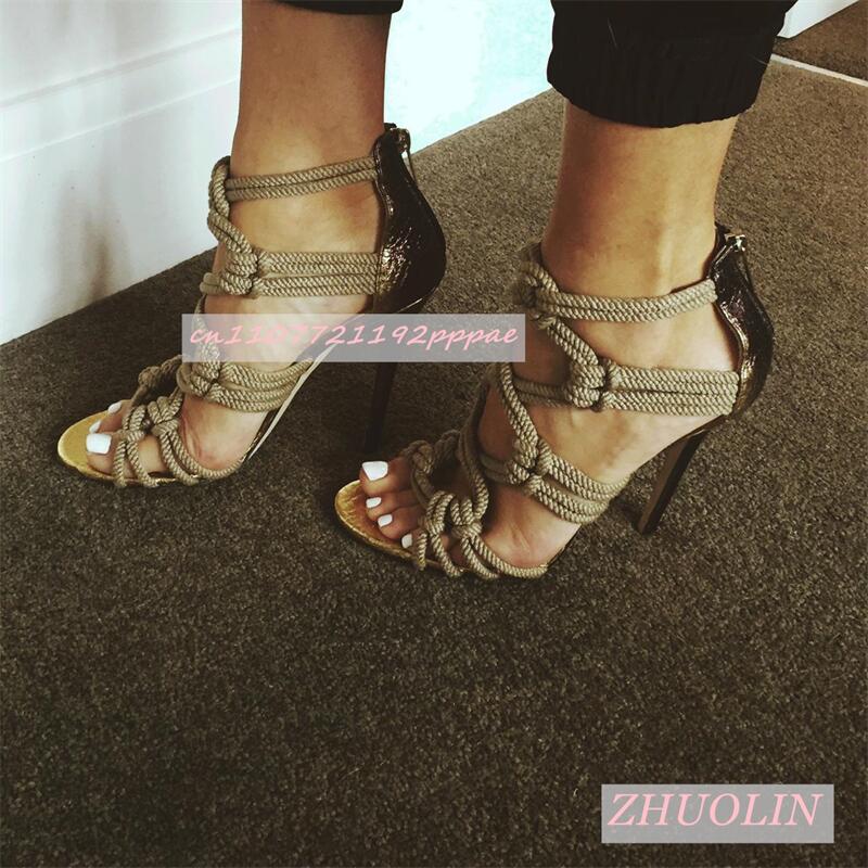 รองเท้าส้นสูงแบบเปิดนิ้วเท้า ส - Kids Shoes Women บทวิจารณ์และราคา