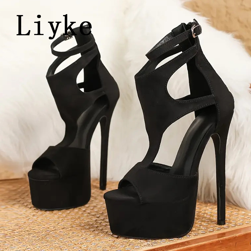 รองเท้าส้นสูงแบบแพลตฟอร์ม รุ่น - Leopard Print Heels บทวิจารณ์และราคา