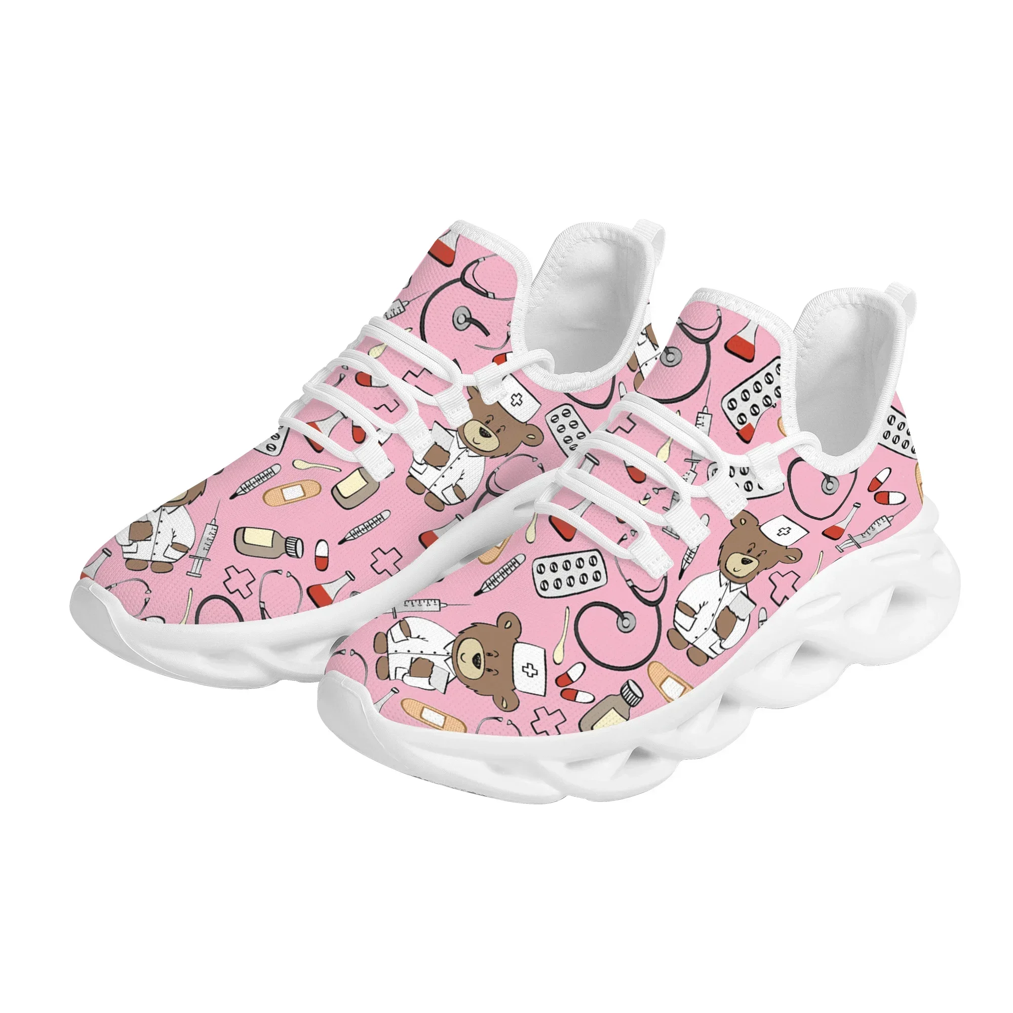 รองเท้าการ์ตูนสีชมพูสำหรับแพทย - Women'S Shoes Nursing บทวิจารณ์และราคา