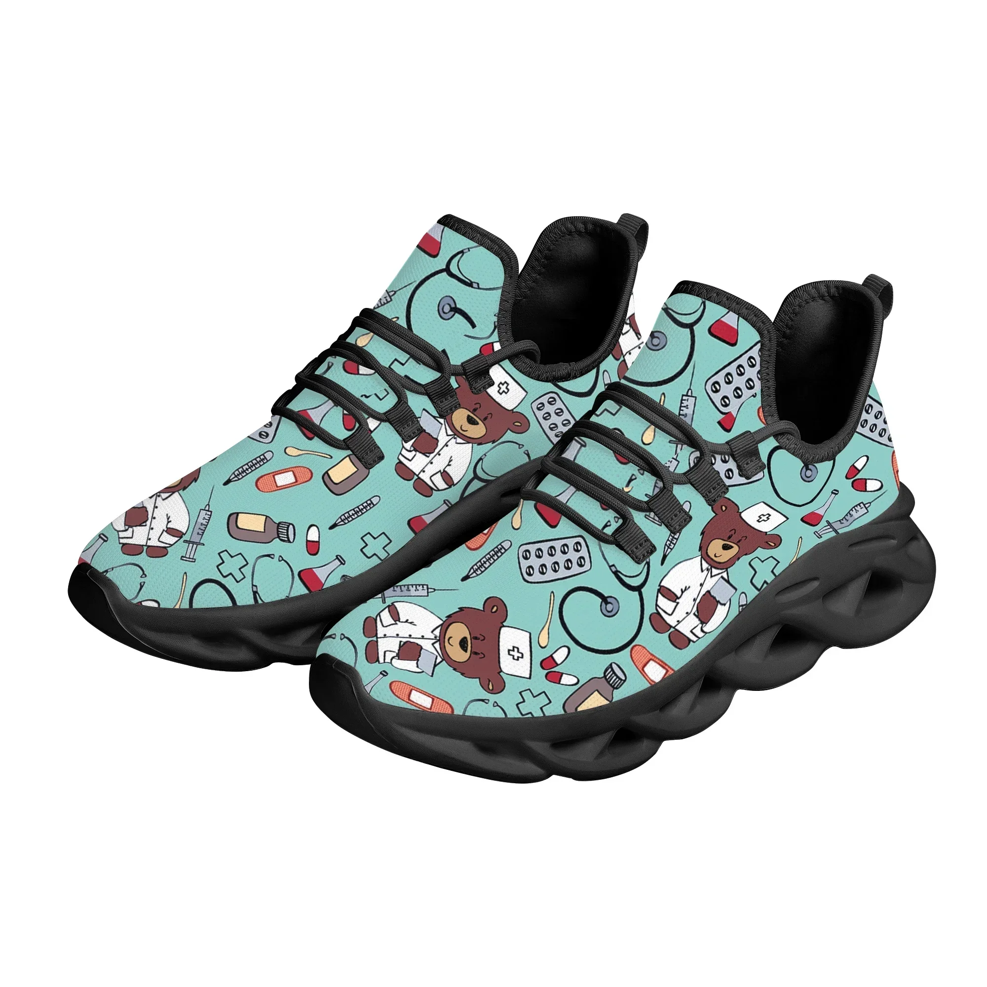 รองเท้าการ์ตูนสีชมพูสำหรับแพทย - Women'S Shoes Nursing บทวิจารณ์และราคา