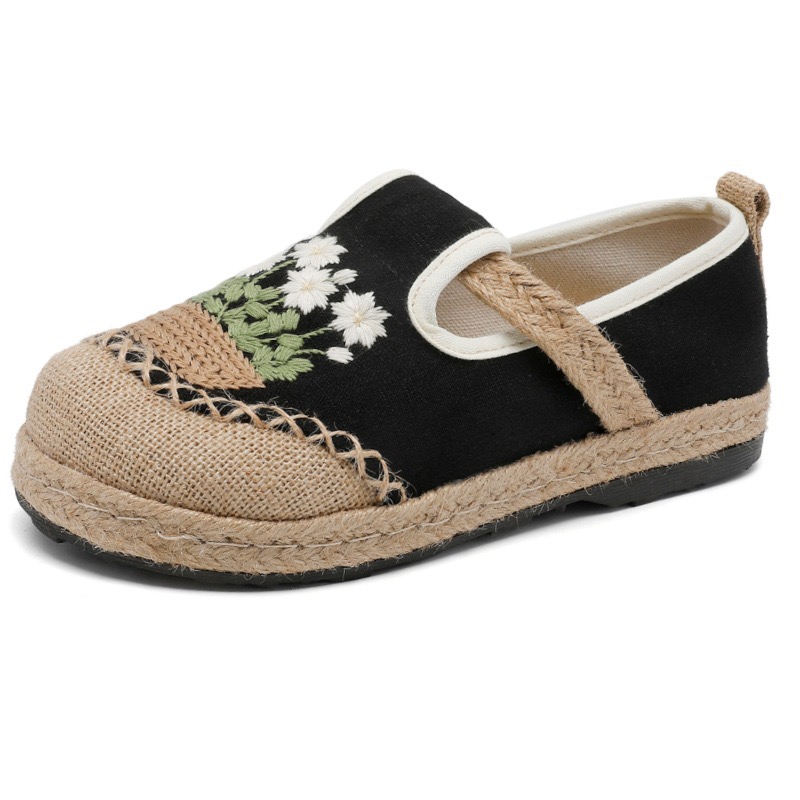 Veowalk ดอกไม้ปักผู้หญิง Handm - Women'S Shoes Vegan บทวิจารณ์และราคา