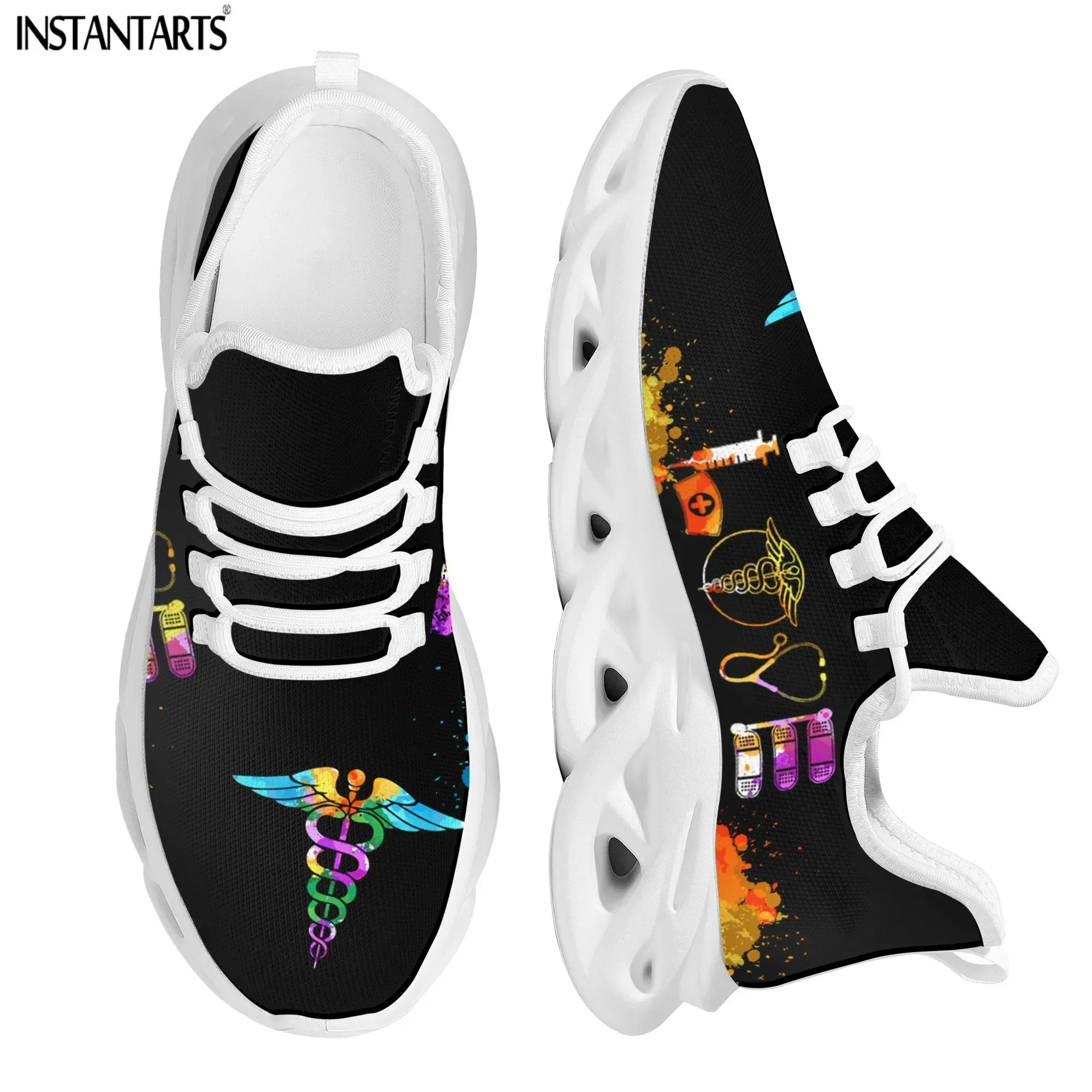 รองเท้าผ้าใบลายแมวน่ารักสำหรับ - Women'S Shoes Nursing บทวิจารณ์และราคา