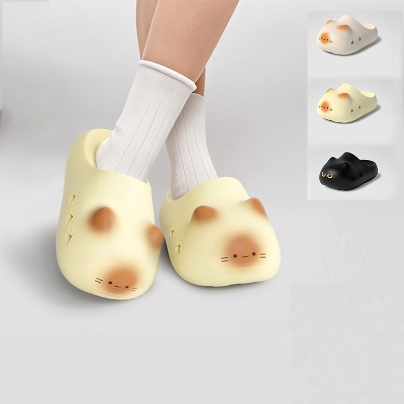 รองเท้าแตะแมวดำดีไซน์ใหม่สำหรั - Women Shoes Mules บทวิจารณ์และราคา